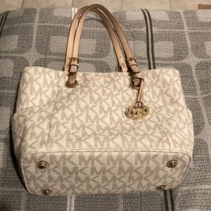 Michael Kors logo tote bag